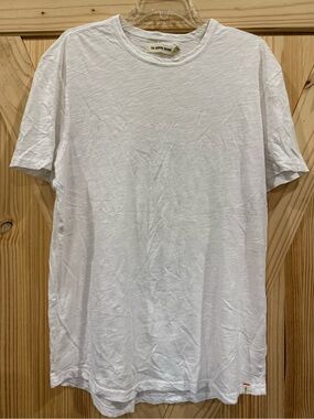 The Normal Brand Men's White Crew Neck T-Shirt